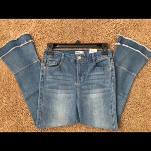 Epic threads girls stretch fringe skinny jeans NWT
